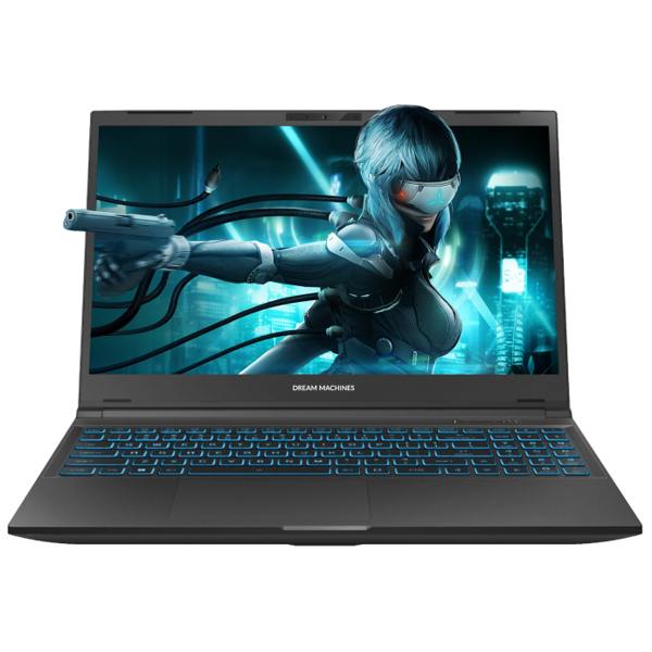 ნოუთბუქი Dream Machines RG4050-15UA61 15.6", i7-13620H, 16GB, 1TB SSD, RTX4050 6GB, Black