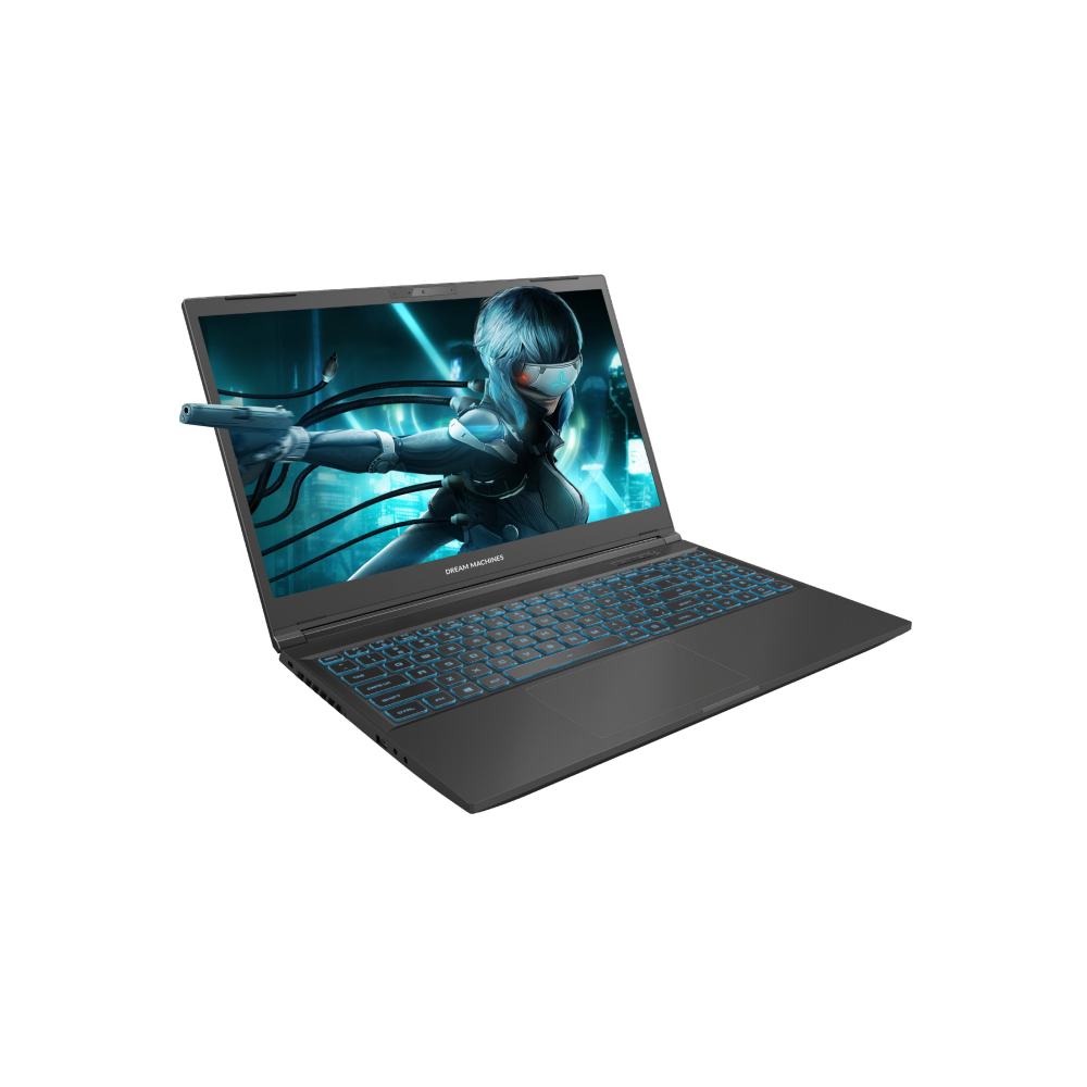 Notebook Dream Machines RG4050-15UA53, 15.6", i5-13420H, 32GB, 512GB SSD, RTX4050 6GB, Black