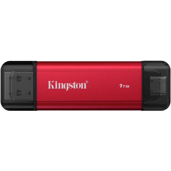 External SSD Kingston SPSD/1TB, 1TB, USB 3.2, Red