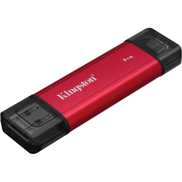 External SSD Kingston SPSD/1TB, 1TB, USB 3.2, Red