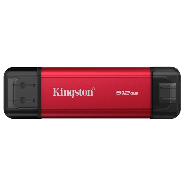 External SSD Kingston SPSD/512GB, 512GB, USB 3.2, Red