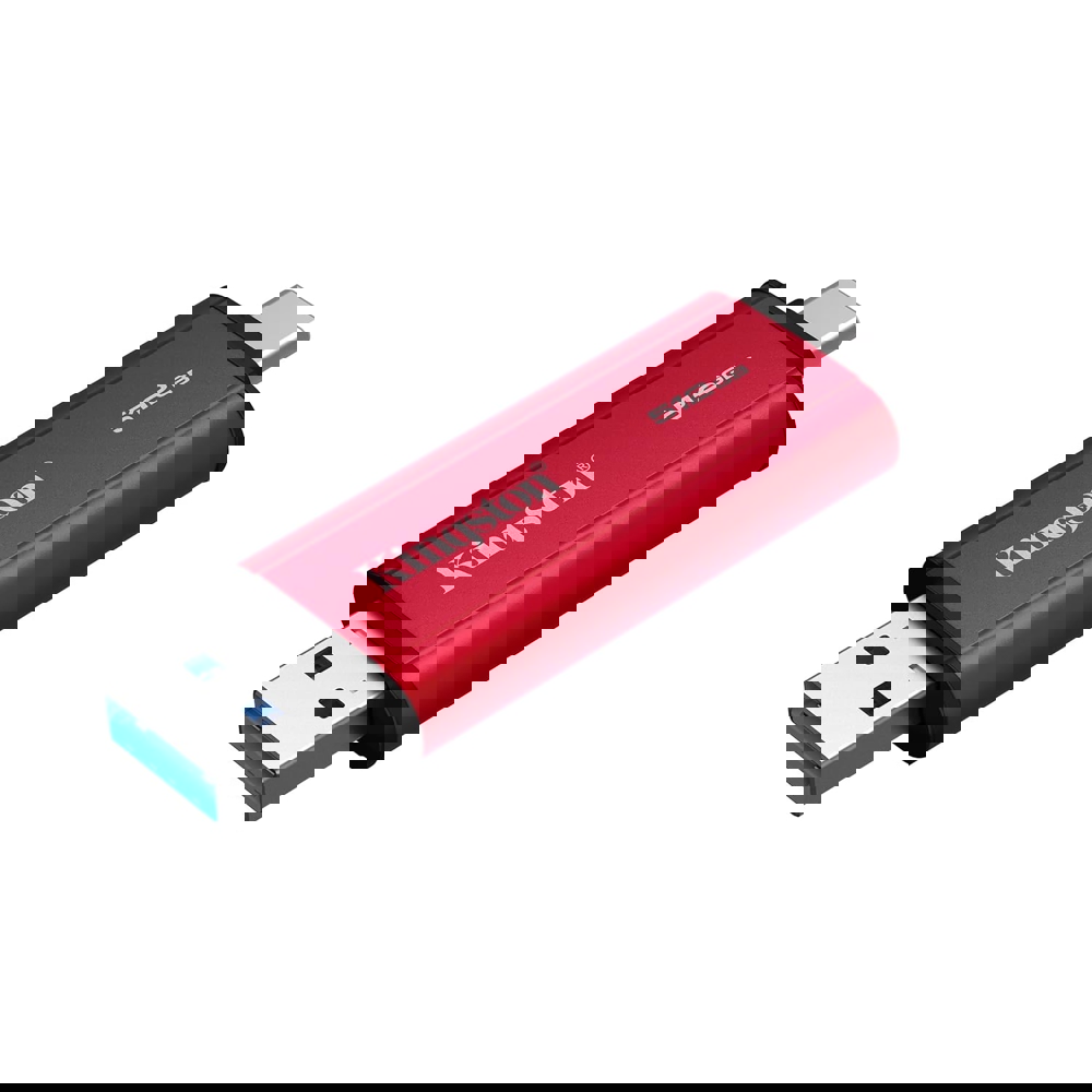 გარე მყარი დიკსი Kingston SPSD/512GB, 512GB, External SSD, USB 3.2, Red