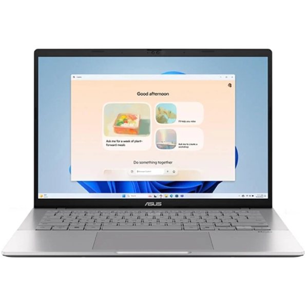 ნოუთბუქი Asus M3407HA-SF065 Vivobook S, 14", Ryzen 5-220, 16GB, 512GB SSD, Integrated, Silver