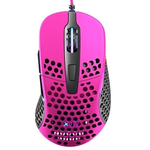 მაუსი Xtrfy XG-M4-RGB-PINK M4, Wired, USB-A, RGB, Gaming Mouse, Pink