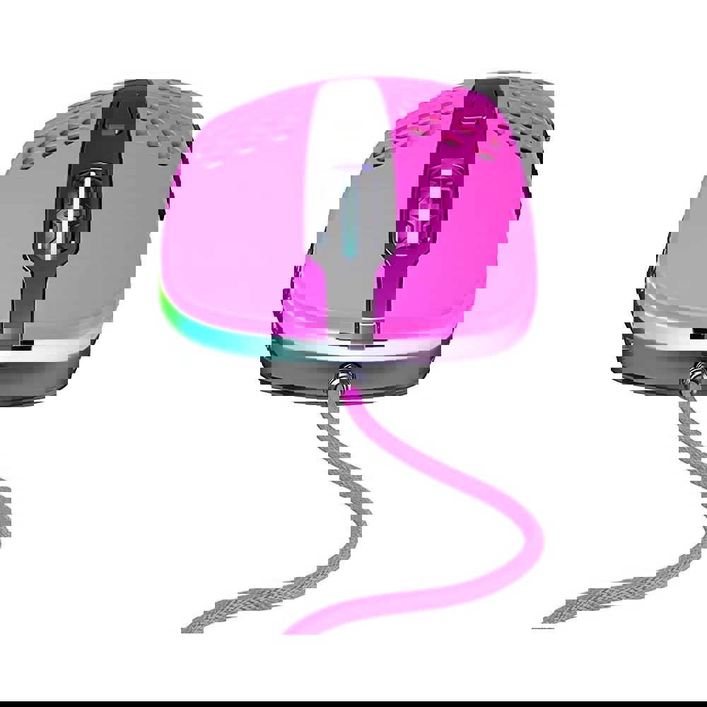 მაუსი Xtrfy XG-M4-RGB-PINK M4, Wired, USB-A, RGB, Gaming Mouse, Pink
