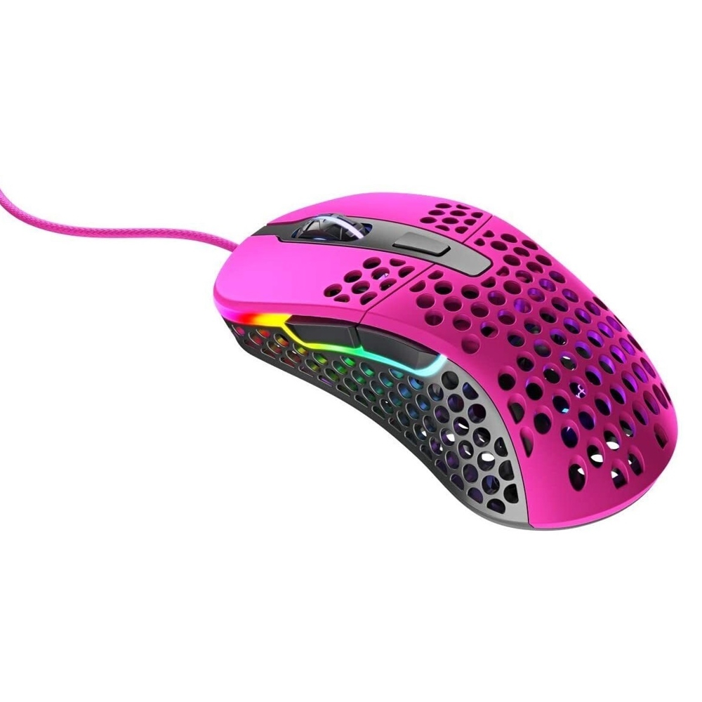 Gaming Mouse Xtrfy XG-M4-RGB-PINK M4, Wired, USB-A, RGB, Pink