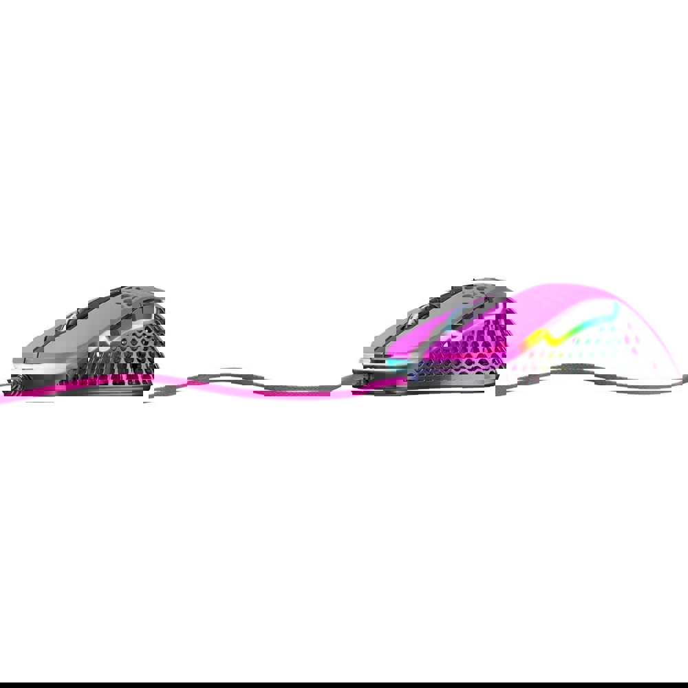 მაუსი Xtrfy XG-M4-RGB-PINK M4, Wired, USB-A, RGB, Gaming Mouse, Pink
