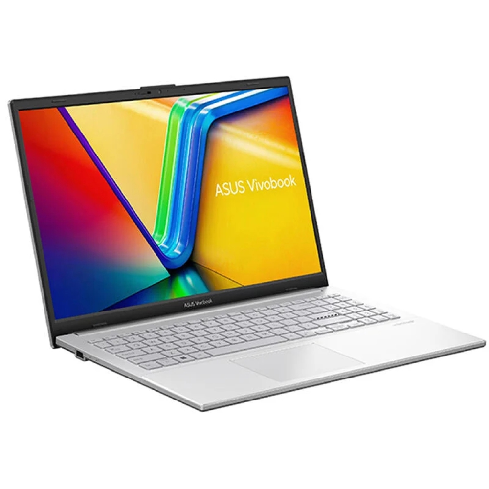 ნოუთბუქი Asus E1504FA-BQ1929 Vivobook Go, 15.6", Ryzen 5-7520U, 16GB, 512GB SSD, Integrated, Silver