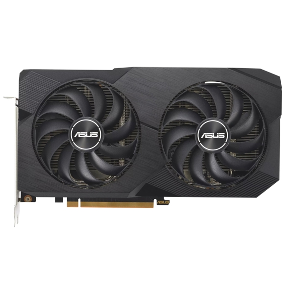 ვიდეო დაფა Asus 90YV0LD0-M0NA00 DUAL-RX7600-O8G-EVO, Radeon RX7600, 8GB, 128Bit, HDMI, DP, Black
