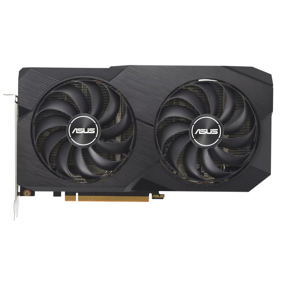 ვიდეო დაფა Asus 90YV0LD0-M0NA00 DUAL-RX7600-O8G-EVO, Radeon RX7600, 8GB, 128Bit, HDMI, DP, Black