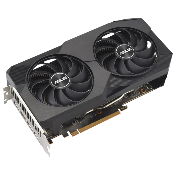 ვიდეო დაფა Asus 90YV0LD0-M0NA00 DUAL-RX7600-O8G-EVO, Radeon RX7600, 8GB, 128Bit, HDMI, DP, Black