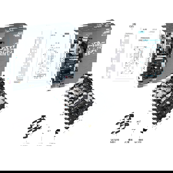 დედა დაფა Asus 90MB1BS0-M0EAY0 PRIME B650-PLUS, AM5, DDR5, 128GB