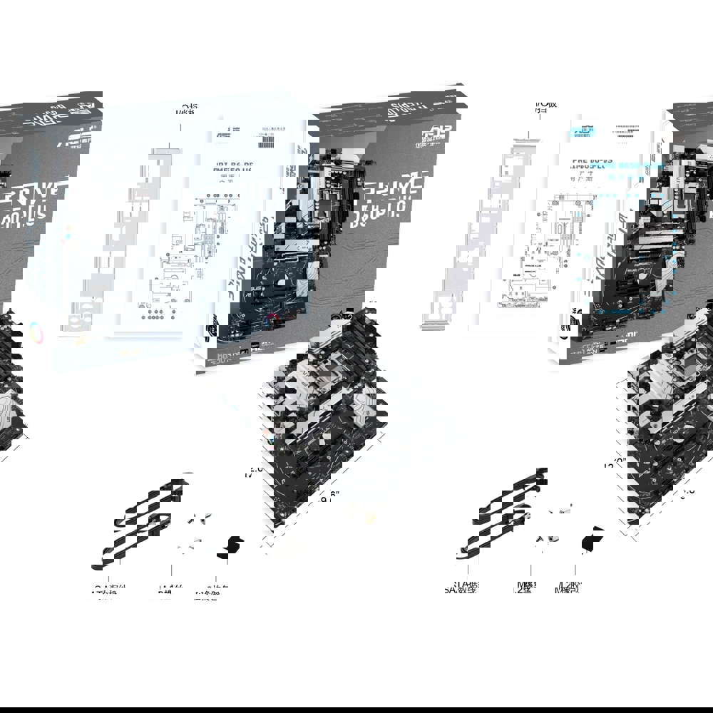 დედა დაფა Asus 90MB1BS0-M0EAY0 PRIME B650-PLUS, AM5, DDR5, 128GB