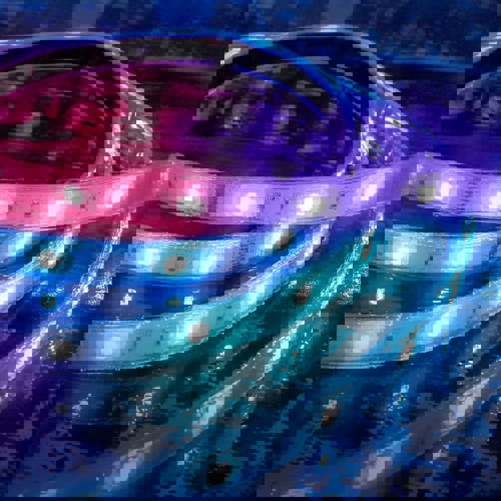 ჭკვიანი LED განათება Govee H61723D1 Phantasy, 10m, Outdoor LED RGBIC Strip Lights, White