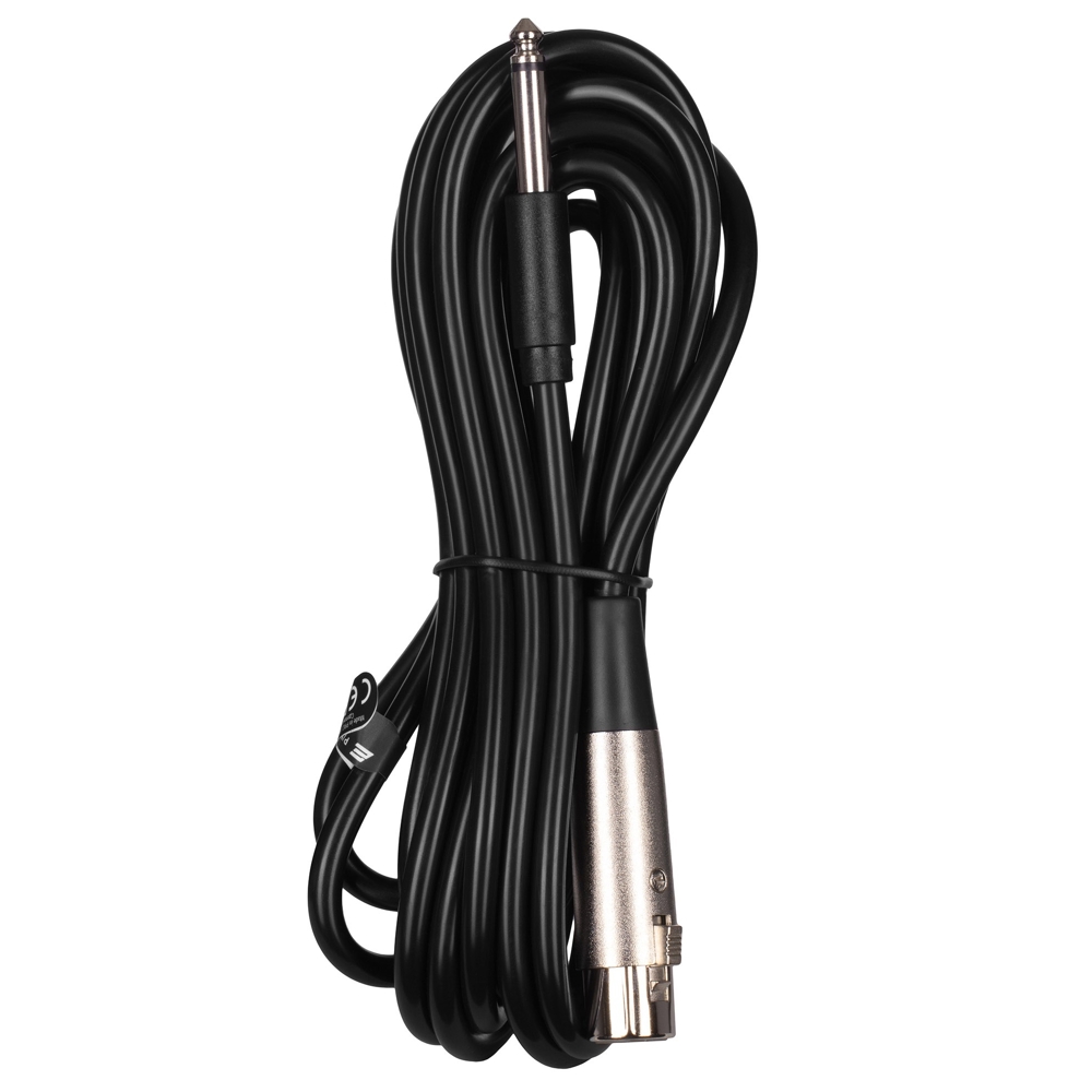 Vocal Microphone 2E 2E-MV010, 6.35mm, Black