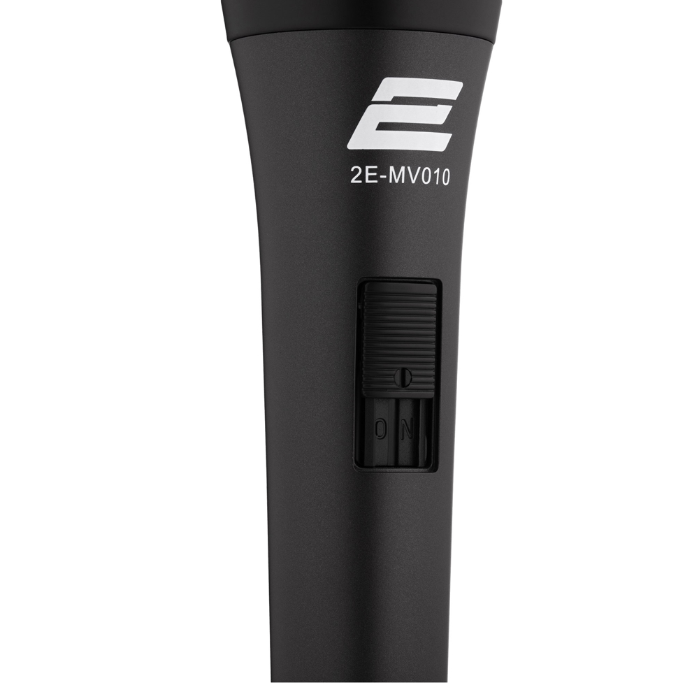 Vocal Microphone 2E 2E-MV010, 6.35mm, Black