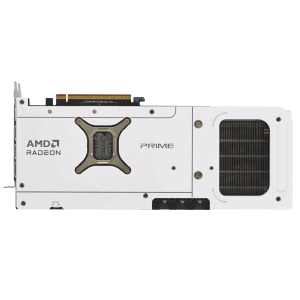 Graphic Card Asus 90YV0L75-M0NA00 PRIME-RX9070XT-O16G-WHITE, Radeon RX9070XT, 16GB, 256Bit, HDMI, DP, White