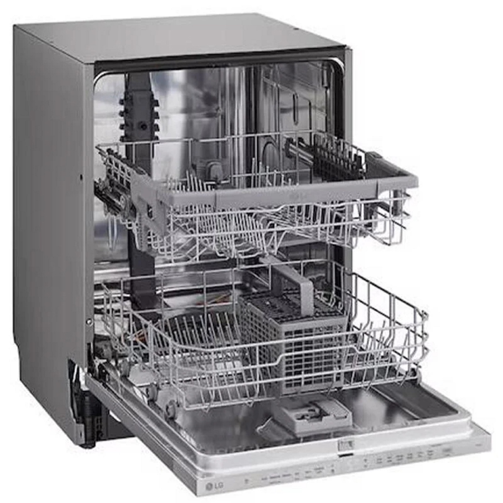 ჩასაშენებელი ჭურჭლის სარეცხი მანქანა LG DB242TX.AASPCIS, A, 49Dba, Built-in Dishwasher, Grey