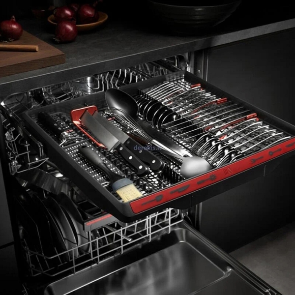 Built-in Dishwasher AEG FSE72517P, A, 46dB, White