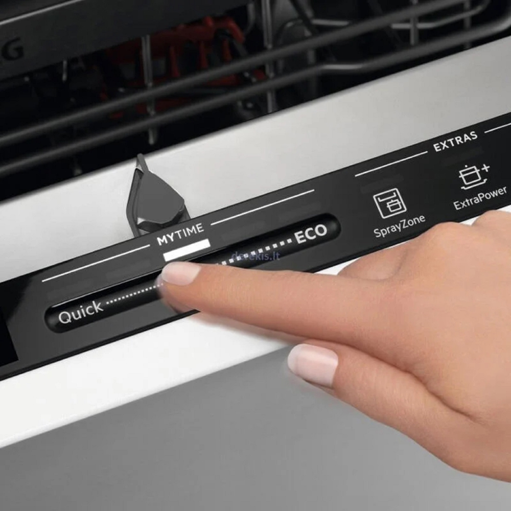 ჩასაშენებელი ჭურჭლის სარეცხი მანქანა AEG FSE72517P, A, 46dB, Built-in Dishwasher, White