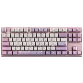 Mechanical Gaming Keyboard Varmilo A33A030D7A3A17A028 VEM87 Dreams On Board, EC V2 Jasmine, Wired, USB, Pink