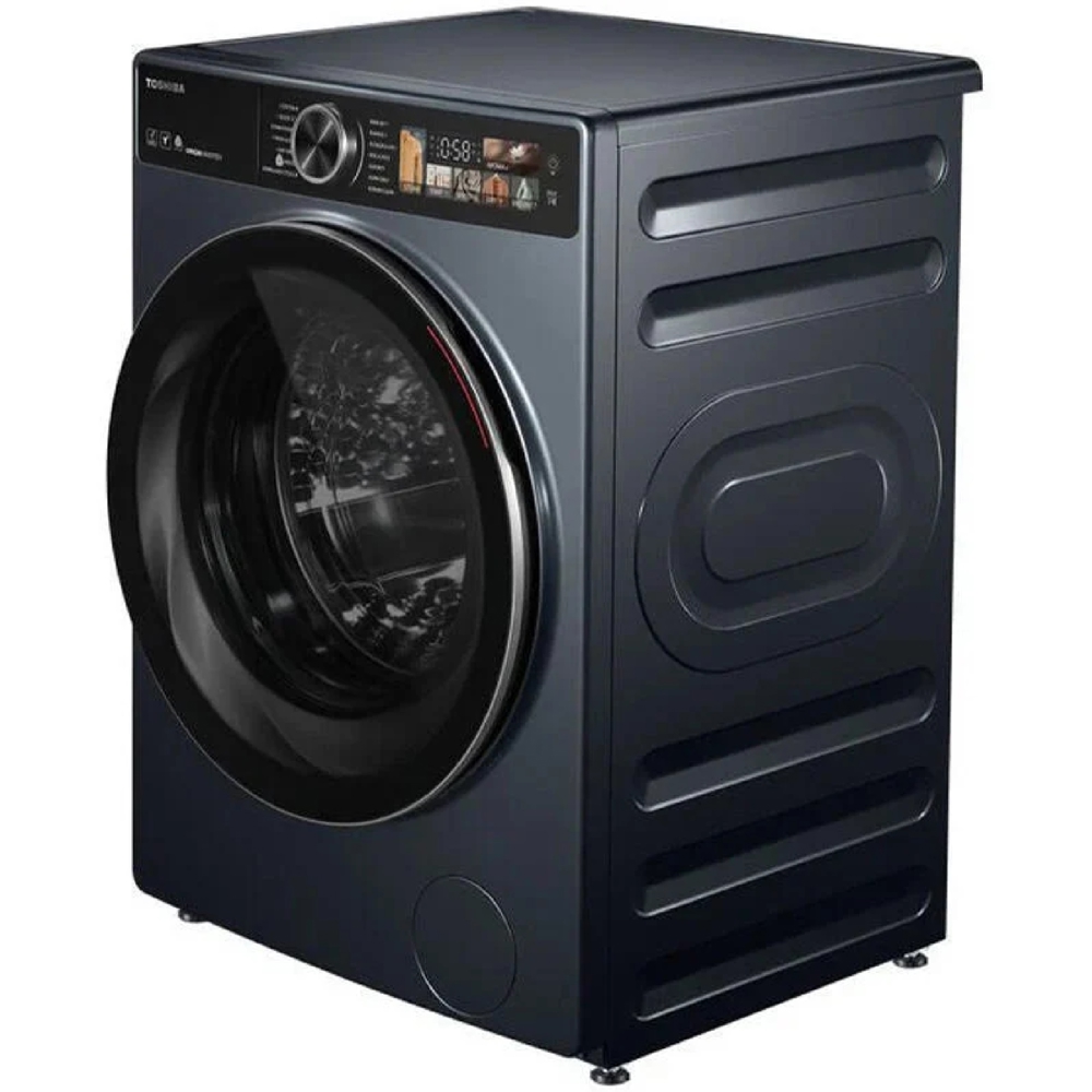 Washing+Dryer Machine Toshiba TWD-T25BZU115MWUZ(MG), 10.5/7Kg, 1400Rpm, A, 74dB, Grey