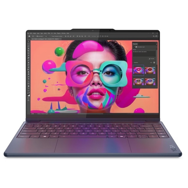 ნოუთბუქი Lenovo 83LC005VKG Yoga 9 2-in-1, 14", Ultra 7 258V, 32GB, 1TB SSD, Integrated, W11H, Cosmic Blue