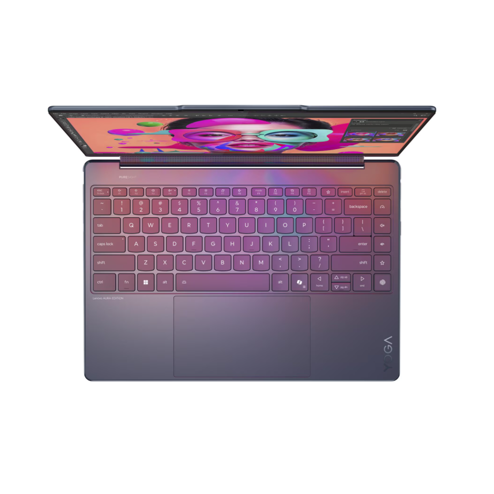 ნოუთბუქი Lenovo 83LC005VKG Yoga 9 2-in-1, 14", Ultra 7 258V, 32GB, 1TB SSD, Integrated, W11H, Cosmic Blue