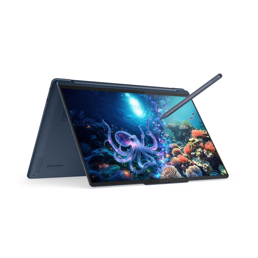 ნოუთბუქი Lenovo 83LC005VKG Yoga 9 2-in-1, 14", Ultra 7 258V, 32GB, 1TB SSD, Integrated, W11H, Cosmic Blue