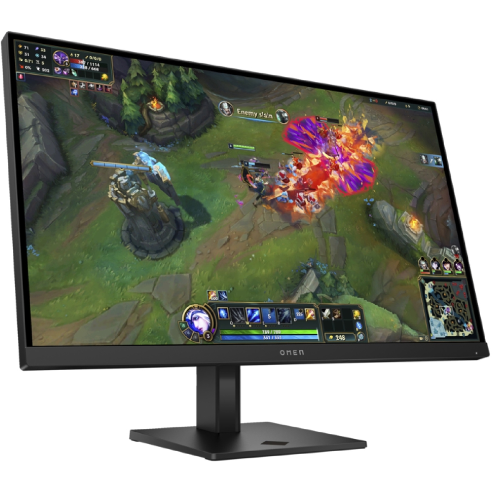 Monitor HP AV4H6E9 OMEN, 27", QHD, IPS, HDMI, DP, 3.5mm, Black
