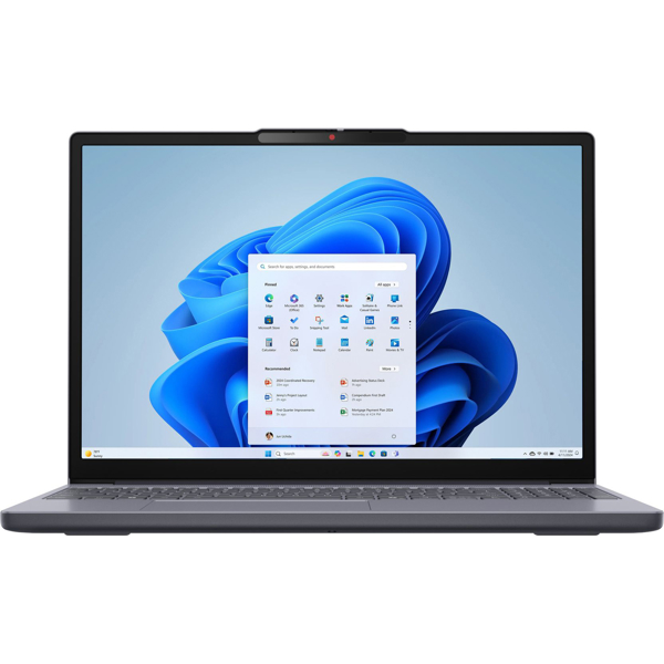 Notebook Lenovo 83K700A7RK IdeaPad Slim 3 15ARP10, 15.3", Ryzen 5-7535HS, 16GB, 512GB SSD, Luna Grey