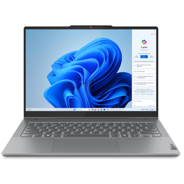 ნოუთბუქი Lenovo 83KX007VRK IdeaPad 5 2-in-1, 14", i5-13420H, 16GB, 512GB SSD, Integrated, Luna Grey