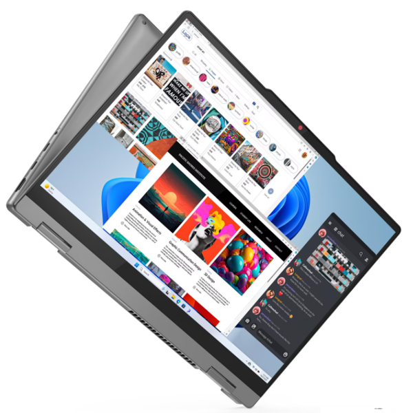 Notebook Lenovo 83KX007VRK IdeaPad 5 2-in-1, 14", i5-13420H, 16GB, 512GB SSD, Integrated, Luna Grey