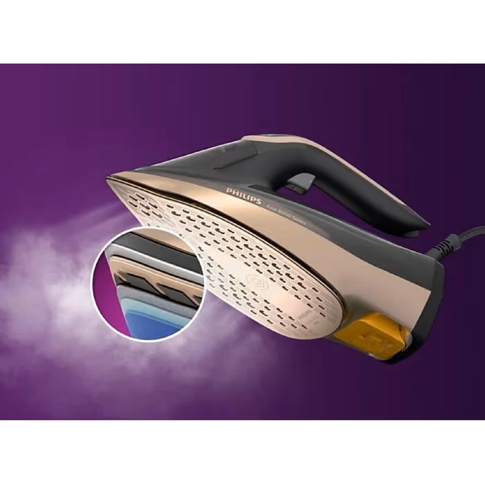 ორთქლის უთო Philips DST8041/86, 3000W, 0.35L, Steam Iron, Black