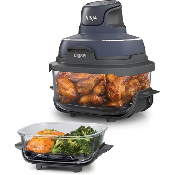Air Fryer Ninja FN101EUGY CRISPi, 1700W, 3.8L, Grey