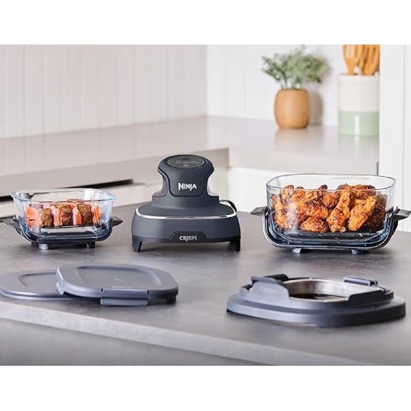 Air Fryer Ninja FN101EUGY CRISPi, 1700W, 3.8L, Grey