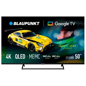 TV Blaupunkt 50QBG6000, 50", 4K UHD, HDMI, Bluetooth, WiFi, Black