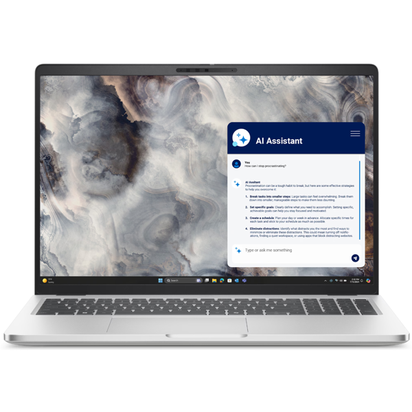 ნოუთბუქი Dell Pro 16 Plus PB16250, 16", Ultra 7-265U, 32GB, 512GB SSD, Integrated, W11P, Silver