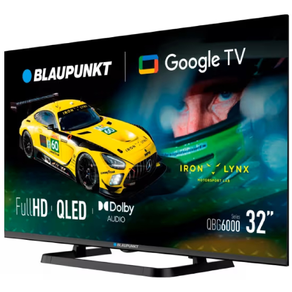 TV Blaupunkt 32QBG6000, 32", FHD, HDMI, Bluetooth, WiFi, Black