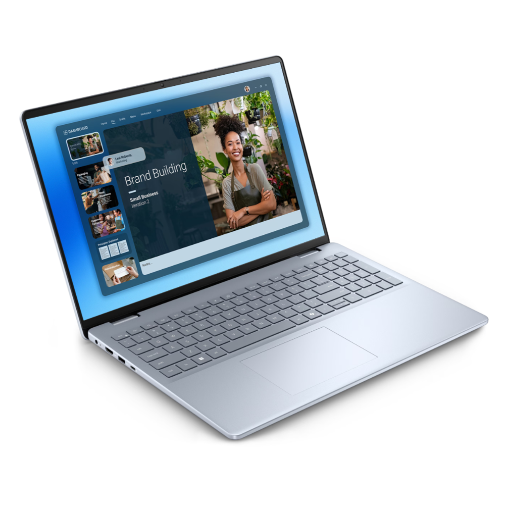 ნოუთბუქი Dell 16 DC16251, 16", Core 7-150U, 16GB, 1TB SSD, Nvidia MX570A 2GB, Ice Blue