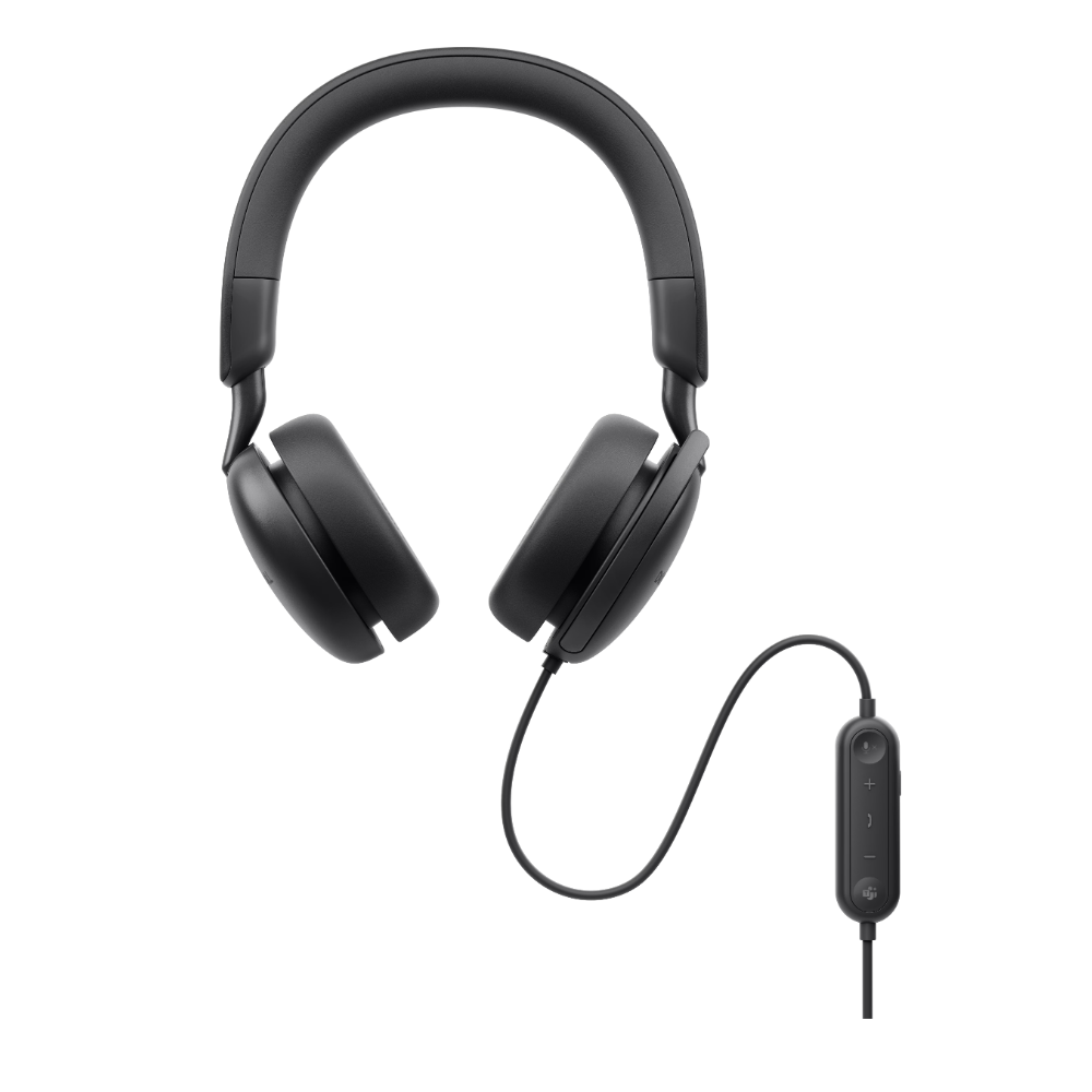 ყურსასმენი Dell 520-BBGQ Pro ANC WH5024, Headset, Wired, USB, USB-C, Black