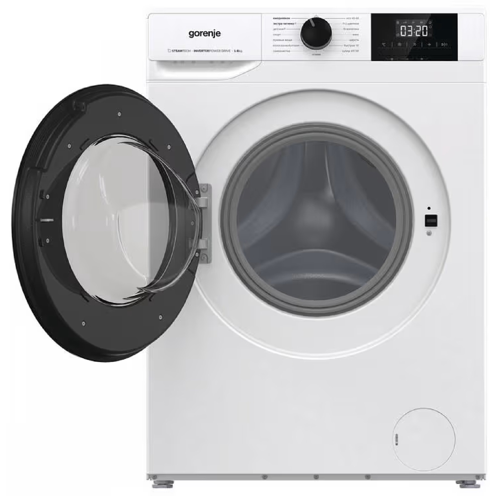 სარეცხი მანქანა Gorenje W3NGPI61SBS/C, 6Kg, A+++, 1000Rpm, 58dB, Washing Machine, White