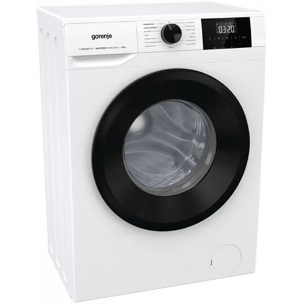 სარეცხი მანქანა Gorenje W3NGPI61SBS/C, 6Kg, A+++, 1000Rpm, 58dB, Washing Machine, White