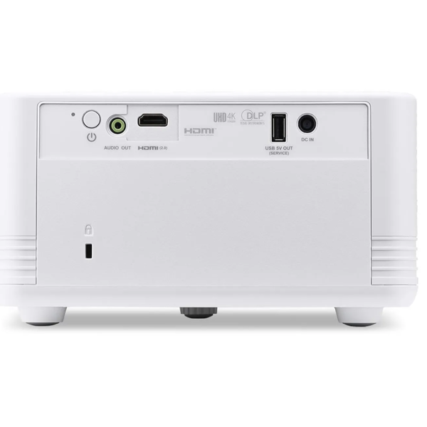 პროექტორი Acer MR.JXX11.001 PD1800, DLP Projector, 4K UHD 3840x2160, 1000Lm, White