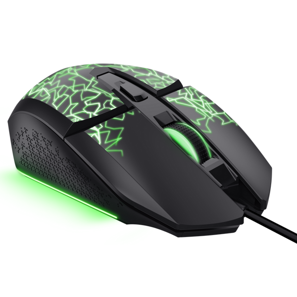 Gaming Mouse Trust GXT113 FELOX LED, Wired, USB, Black