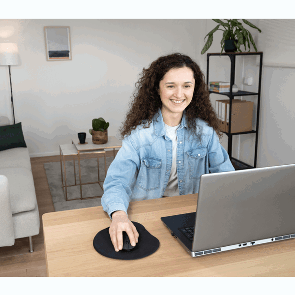 Mouse Trust 24059 Puck Ultra-Thin, Wireless, USB, Bluetooth, Black