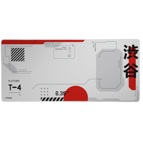 Gaming Mouse Pad Trust 25717 GXT 759, XXL, White/Red