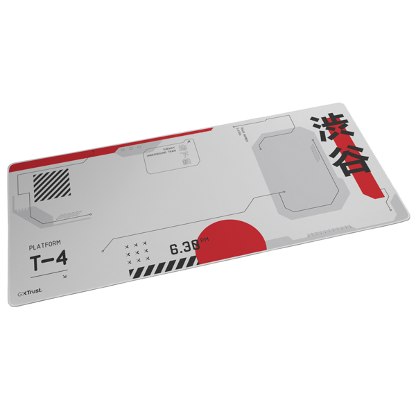 Gaming Mouse Pad Trust 25717 GXT 759, XXL, White/Red