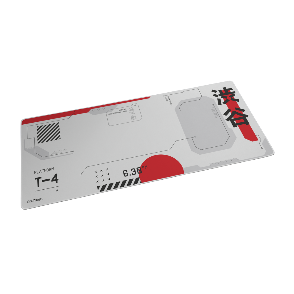 Gaming Mouse Pad Trust 25717 GXT 759, XXL, White/Red