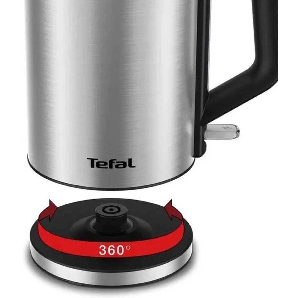 ელექტრო ჩაიდანი Tefal KI513D10, 2200W, 1.7L, Electric Kettle, Silver